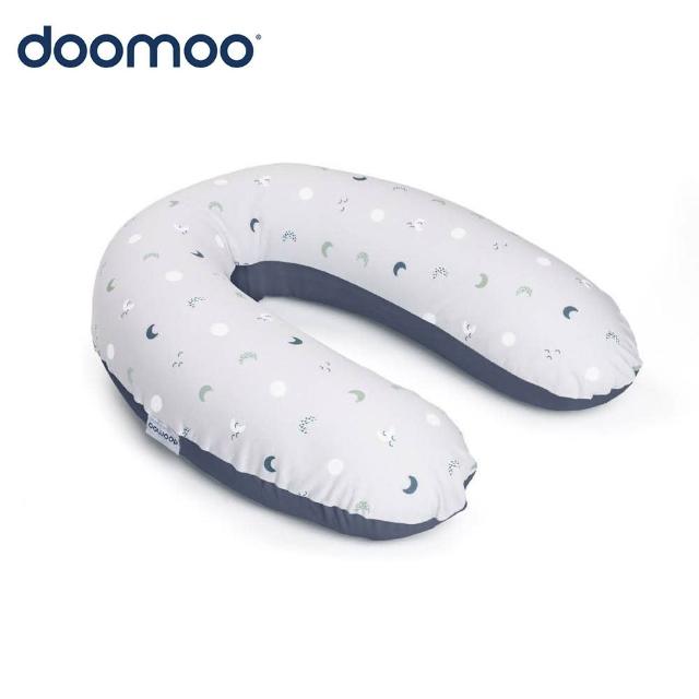 【Doomoo】有機棉舒眠月亮枕(月亮枕 孕婦枕 舒適透氣)