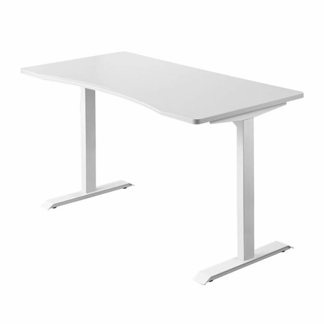 【FUNTE】Stable 固定式辦公電腦桌 120x80cm 弧度桌板 八色可選(書桌 工作桌 桌子)