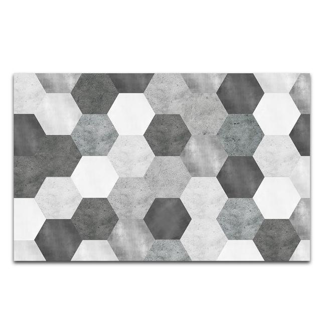 【QIDINA】40X60cm SGS加厚款台灣獨家設計硅藻土吸水軟地墊(吸水地墊 矽藻土地墊 廚房地墊地毯浴室地墊)