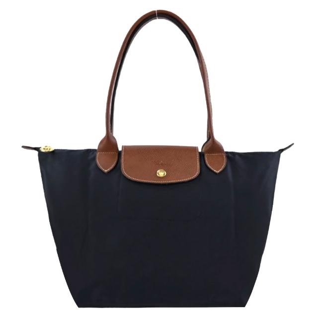 【LONGCHAMP】LE PLIAGE ORIGINAL/GREEN系列原創/刺繡摺疊肩背包(中/多款選)