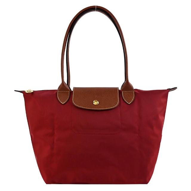 【LONGCHAMP】LE PLIAGE ORIGINAL/GREEN系列原創/刺繡摺疊肩背包(中/多款選)