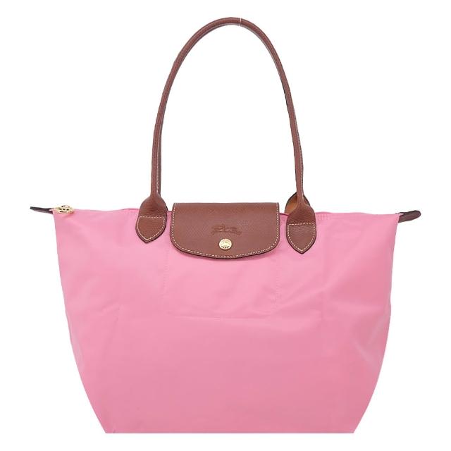 【LONGCHAMP】LE PLIAGE ORIGINAL/GREEN系列原創/刺繡摺疊肩背包(中/多款選)