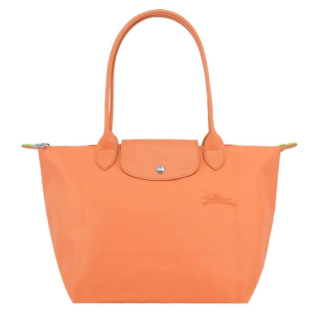 【LONGCHAMP】LE PLIAGE ORIGINAL/GREEN系列原創/刺繡摺疊肩背包(中/多款選)