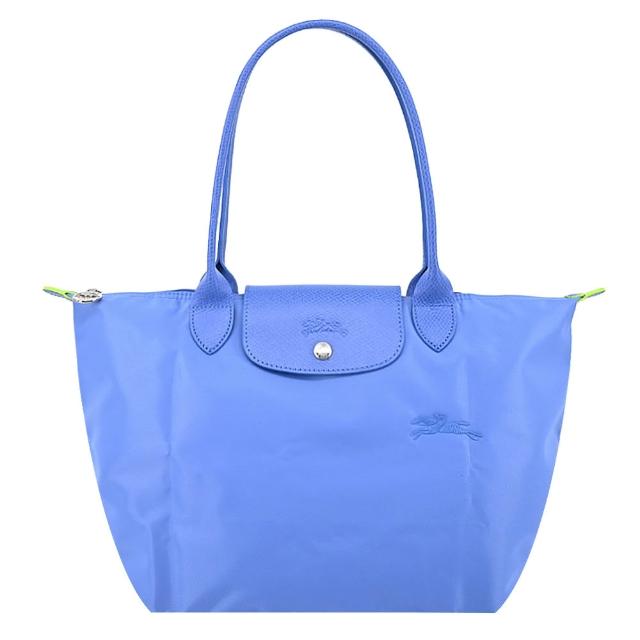 【LONGCHAMP】LE PLIAGE ORIGINAL/GREEN系列原創/刺繡摺疊肩背包(中/多款選)