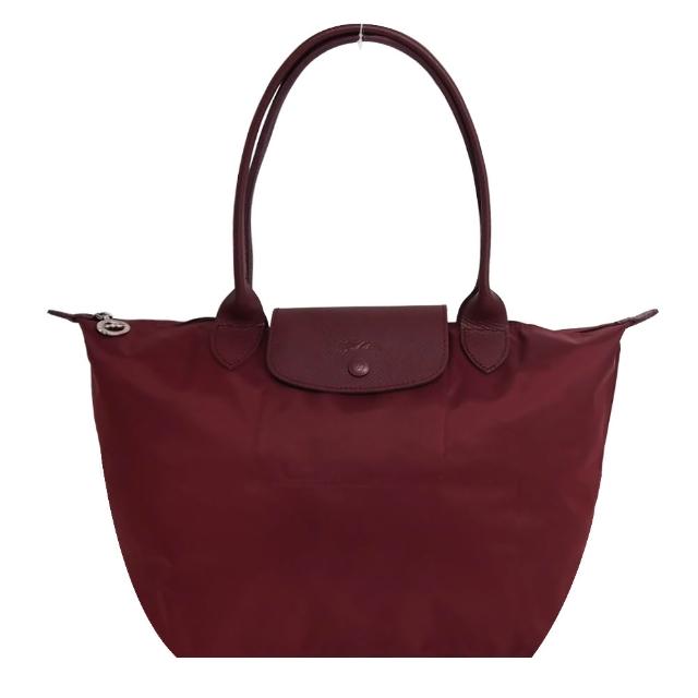 【LONGCHAMP】LE PLIAGE ORIGINAL/GREEN系列原創/刺繡摺疊肩背包(中/多款選)
