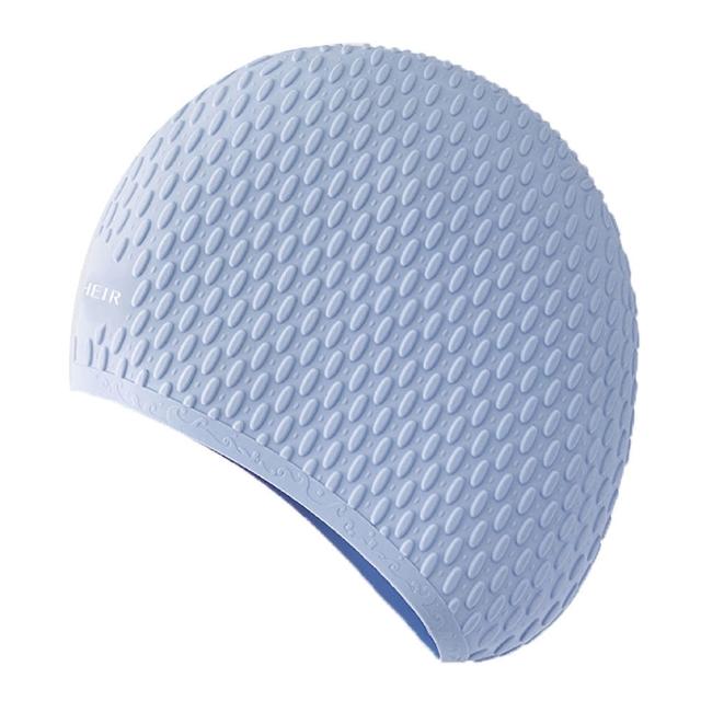 【SWIMFLOW】成人款 3D立體矽膠泳帽 多款可選(泳帽 PU 戲水 游泳 玩水 游泳用品)