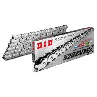 【D.I.D】ZVM-X系列 專利X型油封 重機專用 白金加厚鏈條(鍊條尺寸520 / 鏈目120節)