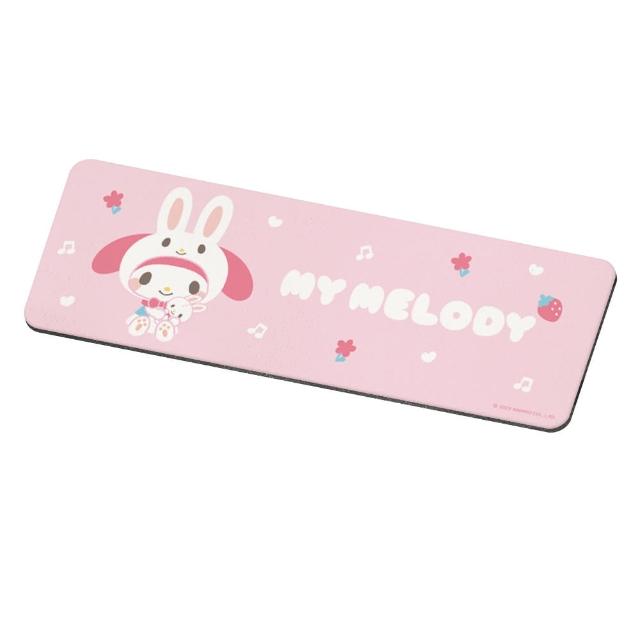 【收納王妃】Sanrio 三麗鷗 溫暖系列 軟式珪藻土 吸水洗漱墊 杯墊 洗漱墊(24x8x0.5)