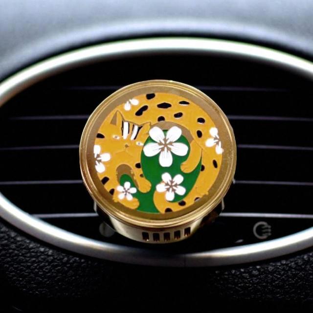 【Gdesign】Formosan Creatures 島嶼精靈 - 質感金屬車用擴香(汽車香氛;車用擴香;車用空氣清香;精油擴香)