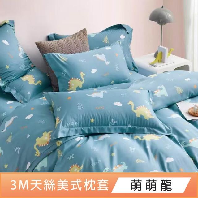 【DeKo岱珂】天絲美式信封枕套2入(3M吸濕排汗)