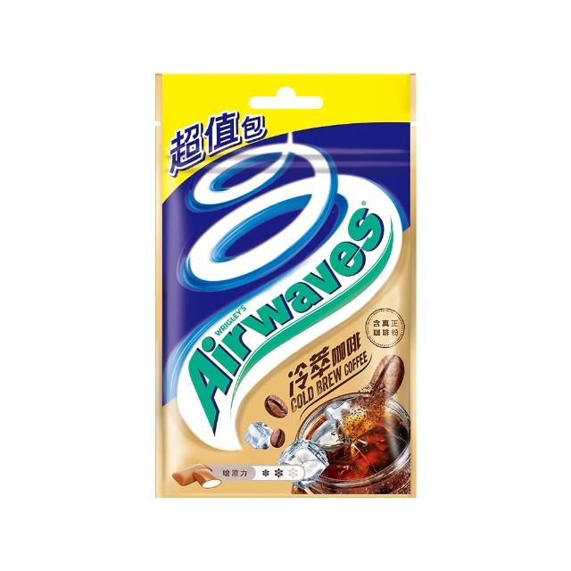 【Airwaves】超涼無糖口香糖 62g*10入(提神/潔牙/口腔清潔)