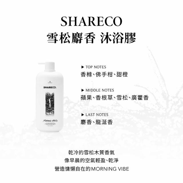 【SHARECO】香氛沐浴膠/沐浴乳750ML-2入組(多款任選)