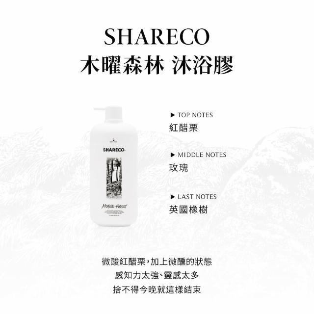 【SHARECO】香氛沐浴膠/沐浴乳750ML-2入組(多款任選)