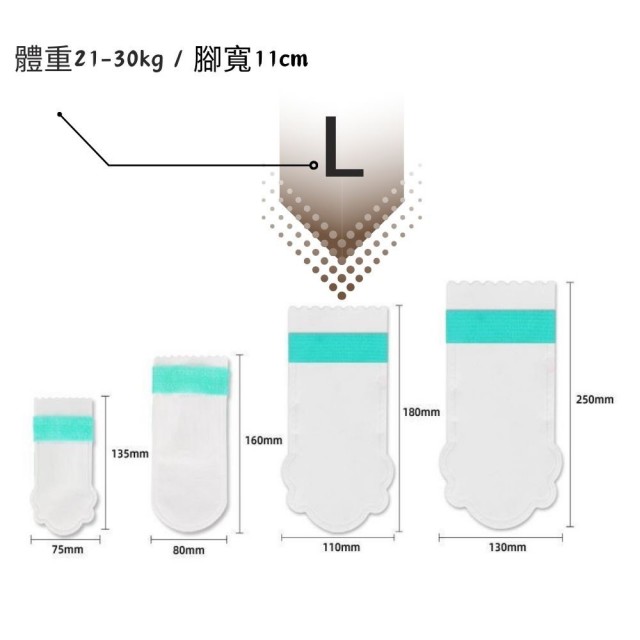 【Pet Universe 多寵宇宙】拋棄式寵物鞋-單帶防水款-L(狗狗鞋子 狗鞋子 狗狗鞋 小狗鞋子 狗狗腳套 狗腳套)