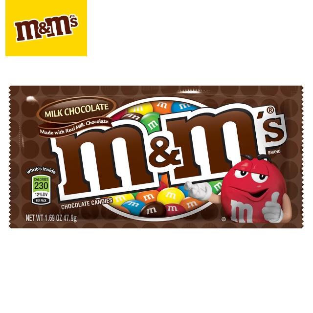 【M&M’S MM巧克力】經典糖衣巧克力 12入(漫威聯名包裝/零食/點心)