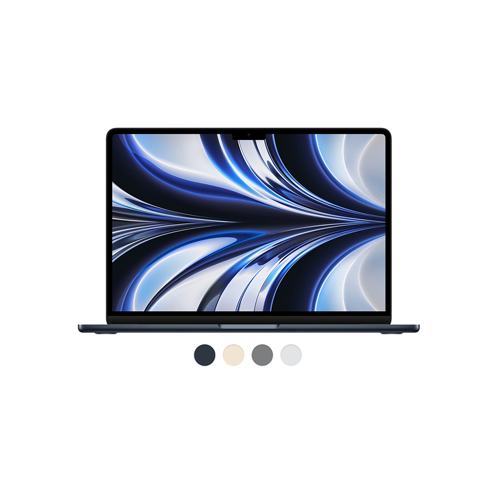 Apple】MacBook Air 13.6吋M2 晶片8核心CPU 與8核心GPU 8G/256G SSD