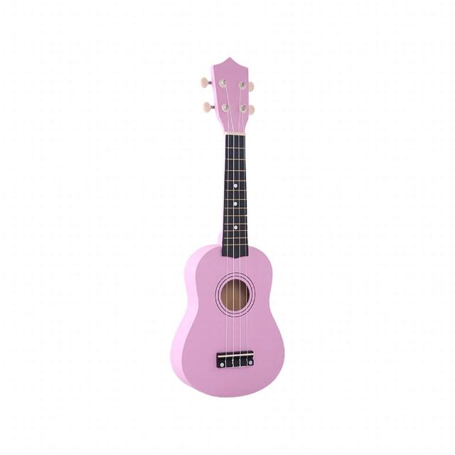 【KM MUSIC】21吋繽紛5色烏克麗麗 豪華套餐六件組(烏克麗麗 ukulele 初階烏克麗麗)