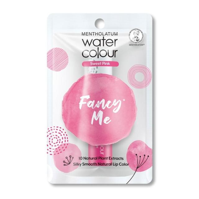 【曼秀雷敦】Water Color水彩潤唇膏 4款任選 閃耀紅/暖陽橙/甜戀粉/柔暮棕(滋潤修護 水潤光澤 輕柔呵護)