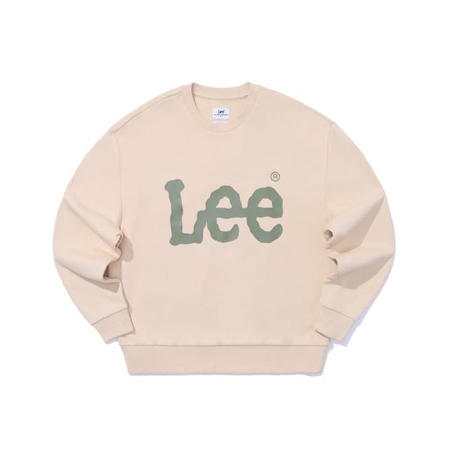 【Lee】男女同款 長袖厚T / 經典大LOGO 共2色 男女共版(LB330038034 / LB330038035)