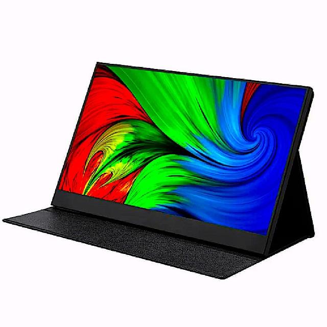 【特克曼數位 15.5型窄邊1.1公分 攜帶螢幕】IPS高清晰 HDR渲染(HDMI Type-C 60HZ 門市保固一年)