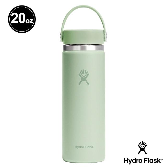 【Hydro Flask】20oz/592ml 寬口 提環 保溫瓶 多色可選(高保冰  無毒 美國品牌 食安 防滑塗層 大口徑)