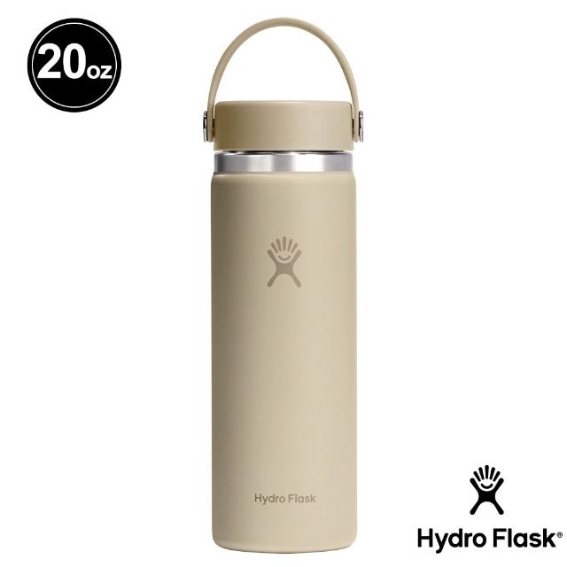 【Hydro Flask】20oz/592ml 寬口 提環 保溫瓶 多色可選(高保冰  無毒 美國品牌 食安 防滑塗層 大口徑)