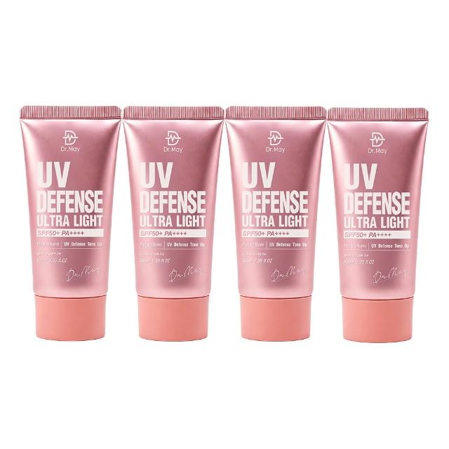 【Dr. May 美博士】專業隔離清爽/潤色防曬乳SPF50+ PA++++ 四入組(40ml 美容課程後可用)
