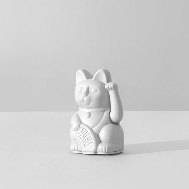 【WUZ 屋子】德國 DONKEY 幸運繽紛招財貓迷你款(淡綠色.淡褐色.深綠色.白色)