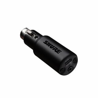 【SHURE】MVX2U 錄音介面 麥克風XLR/USB XLR/USB -C轉接頭(鍵寧公司貨)