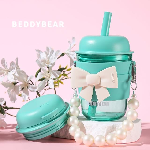 【BEDDY BEAR 杯具熊】BEDDYBEAR & YANIS3唐  T頓莊園系列鵝暖卵咖啡杯RITAN直飲杯 吸管杯 380ml