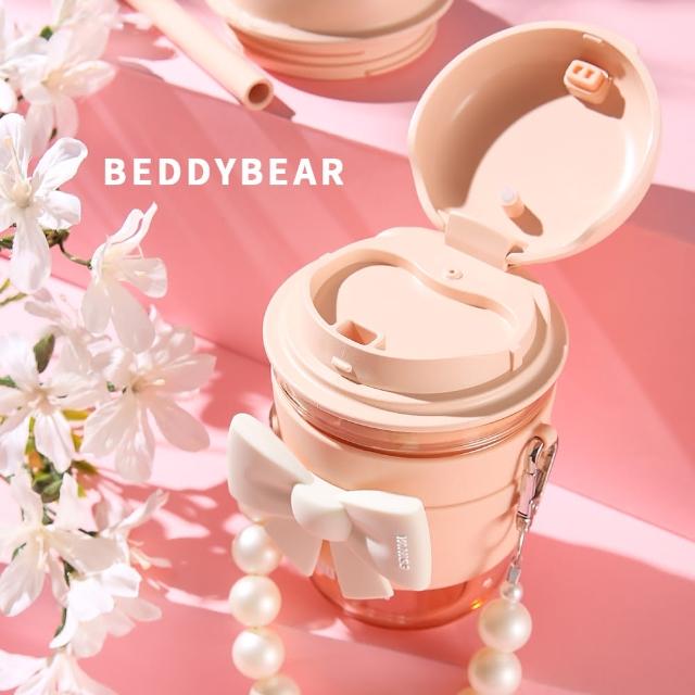 【BEDDY BEAR 杯具熊】BEDDYBEAR & YANIS3唐  T頓莊園系列鵝暖卵咖啡杯RITAN直飲杯 吸管杯 380ml