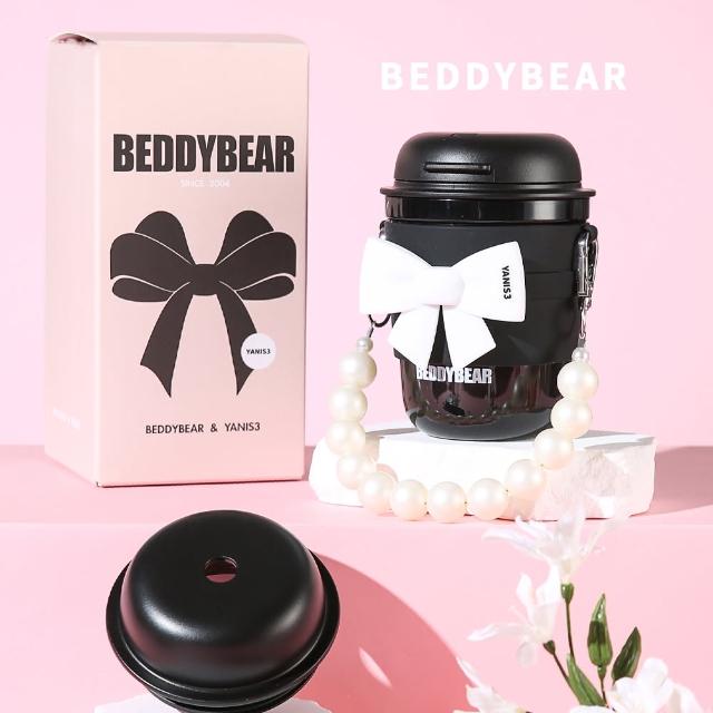 【BEDDY BEAR 杯具熊】BEDDYBEAR & YANIS3唐  T頓莊園系列鵝暖卵咖啡杯RITAN直飲杯 吸管杯 380ml