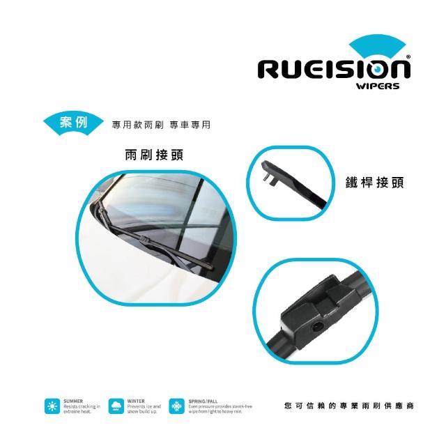 【RUEISION 銳視雨刷】BMW 6系列 F12 F13 F06 G32 雨刷(務必確認接頭)