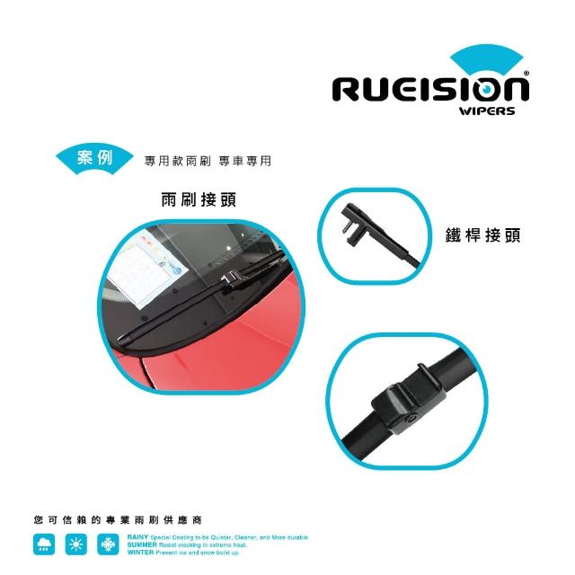 【RUEISION 銳視雨刷】BMW X6 E71 E72 F16 F86 G06 雨刷(務必確認接頭)
