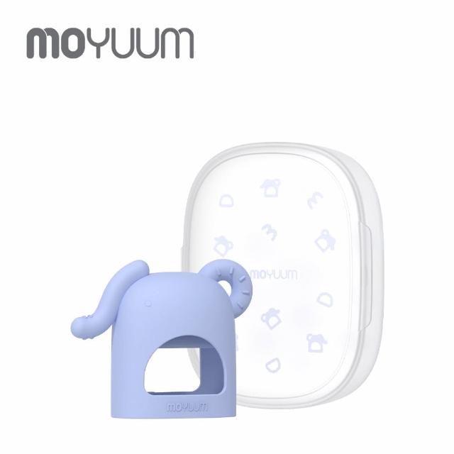 【MOYUUM】韓國 白金矽膠手套固齒器 小小象(多款可選)