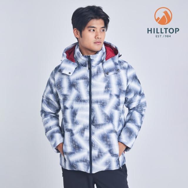 【Hilltop 山頂鳥】獨家特談-男女款 保暖蓄熱羽絨短大衣(男女多款任選/立領/戶外)