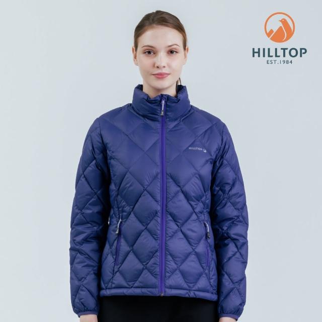 【Hilltop 山頂鳥】獨家特談-男女款 保暖蓄熱羽絨短大衣(男女多款任選/立領/戶外)