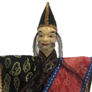 【A-ONE 匯旺】濟公活佛 野台布袋戲偶 送Taiwan徽章 戲偶架 雜 布偶 人偶 戲偶 手偶童玩具
