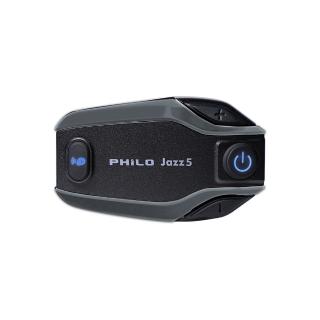 【Philo 飛樂】2入組 Jazz5 全混音長距離 (安全帽藍牙耳機/藍芽耳機/無線藍芽耳機/安全帽/)
