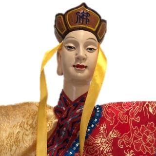 【A-ONE 匯旺】西遊記 唐僧 野台布袋戲偶 送台灣徽章 戲偶架 民俗 生 布偶人偶 戲偶手偶 玩偶(布袋戲)