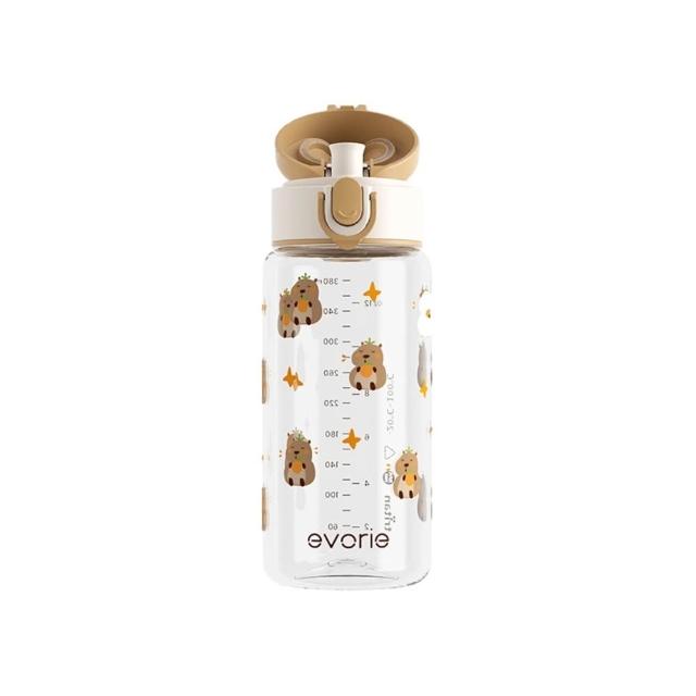 【Evorie】Tritan兒童水杯2入組(300mL380mL)微笑水杯