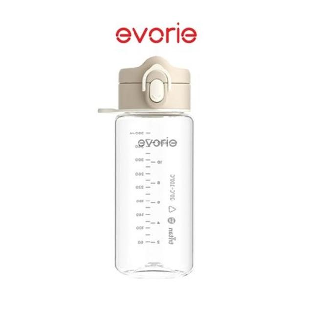 【Evorie】Tritan兒童水杯2入組(300mL380mL)微笑水杯