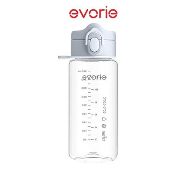 【Evorie】Tritan兒童水杯2入組(300mL380mL)微笑水杯