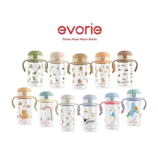 【Evorie】Tritan兒童吸管水杯300ml(寶寶水杯 幼兒水杯 兒童水杯水壺)