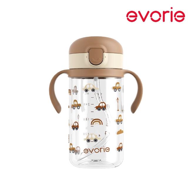 【Evorie】Tritan兒童吸管水杯300ml(寶寶水杯 幼兒水杯 兒童水杯水壺)