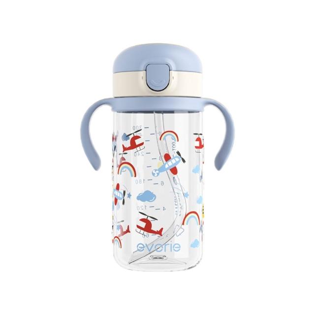 【Evorie】Tritan兒童吸管水杯300ml(寶寶水杯 幼兒水杯 兒童水杯水壺)