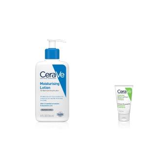 【CeraVe 適樂膚】momo限定組★長效清爽保濕乳236ml(臉部身體乳液/許光漢同款)