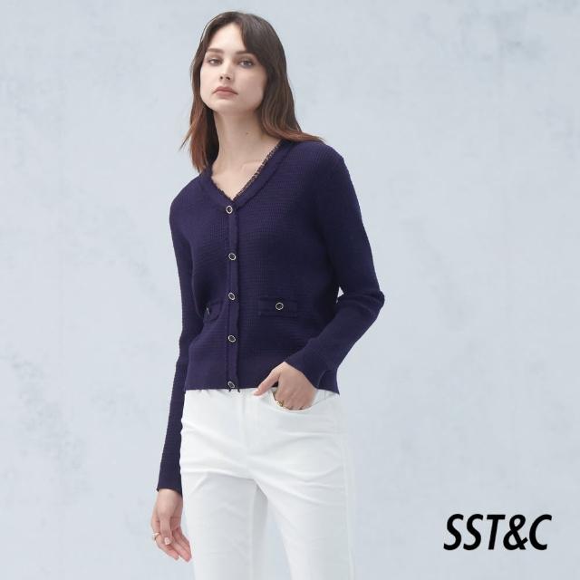 【SST&C】最後出清_女裝 V領/半高領長袖針織衫-多款任選(限時4折)