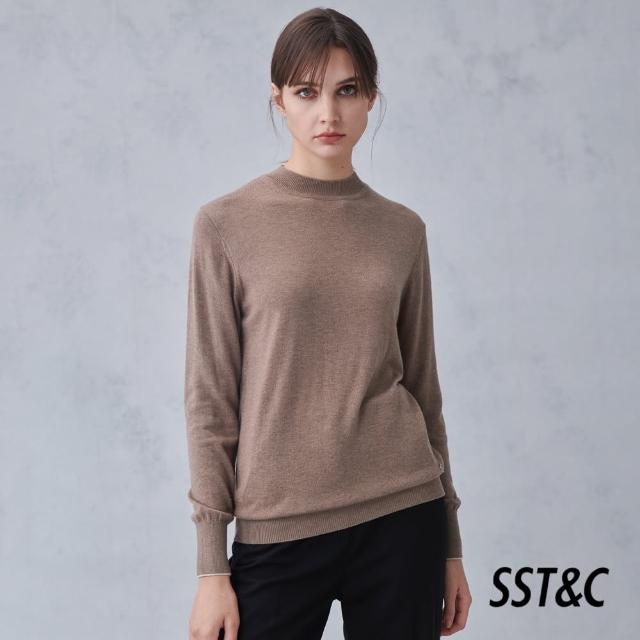 【SST&C】最後出清_女裝 V領/半高領長袖針織衫-多款任選(限時4折)
