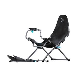 【PlaySeat】羅技G聯名 模擬賽車架 Challenge X 可折疊(通用大部分廠牌模擬賽車方向盤 電玩周邊)